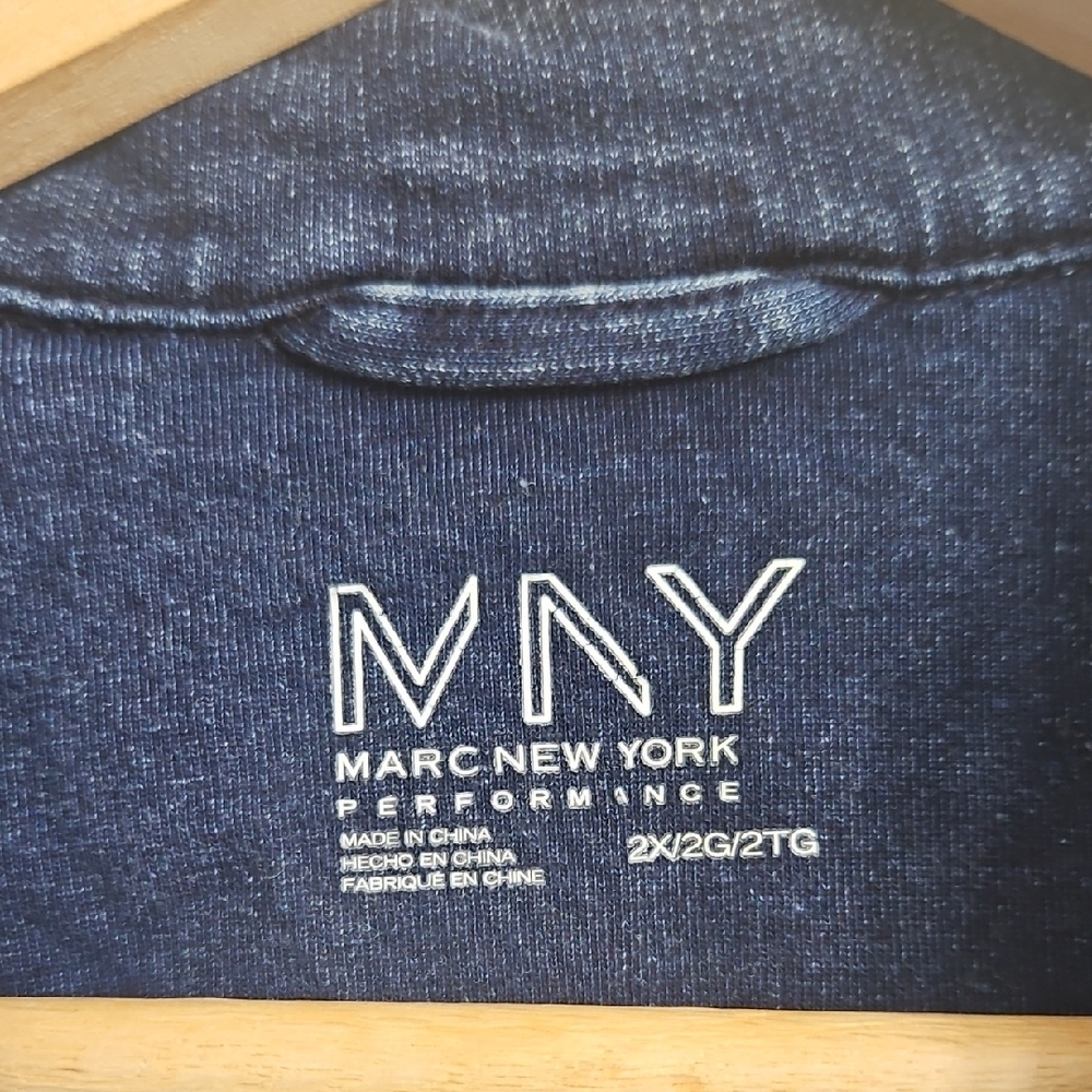 Marc New York Performance Denim Jacket Blue Size 2X - Picture 2 of 4